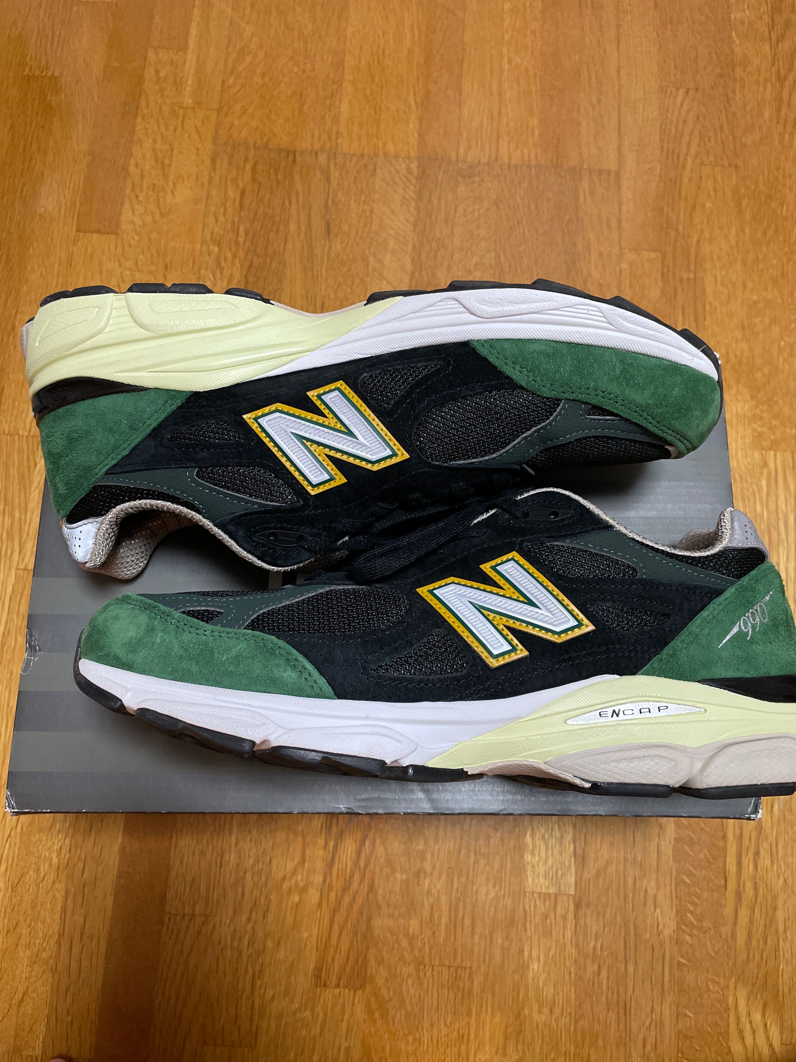New Balance 990V3 "Black/Green/Yellow"