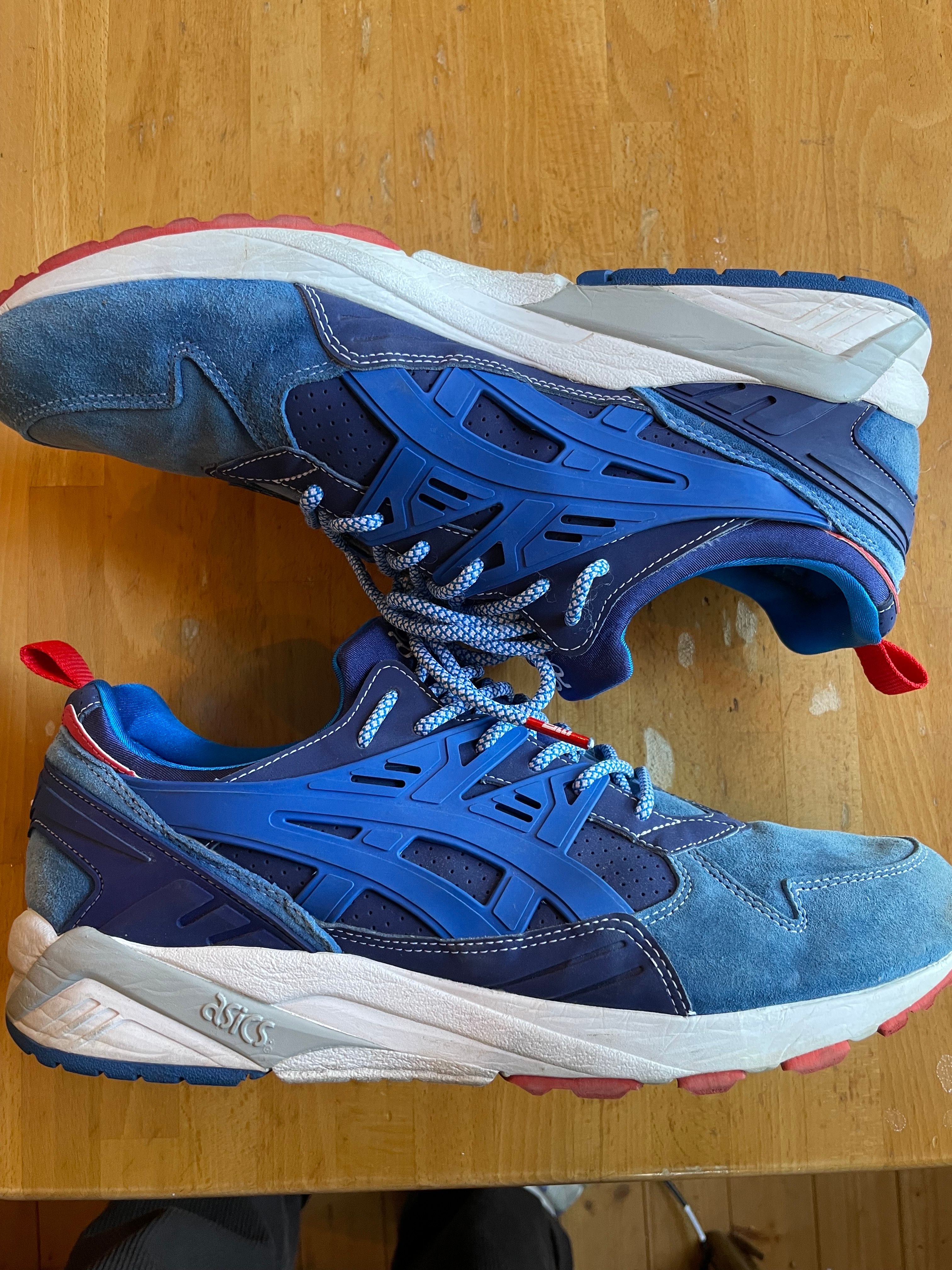 Mita Sneakers × Asics Gel-Kayano Trainer Trico "Blue"