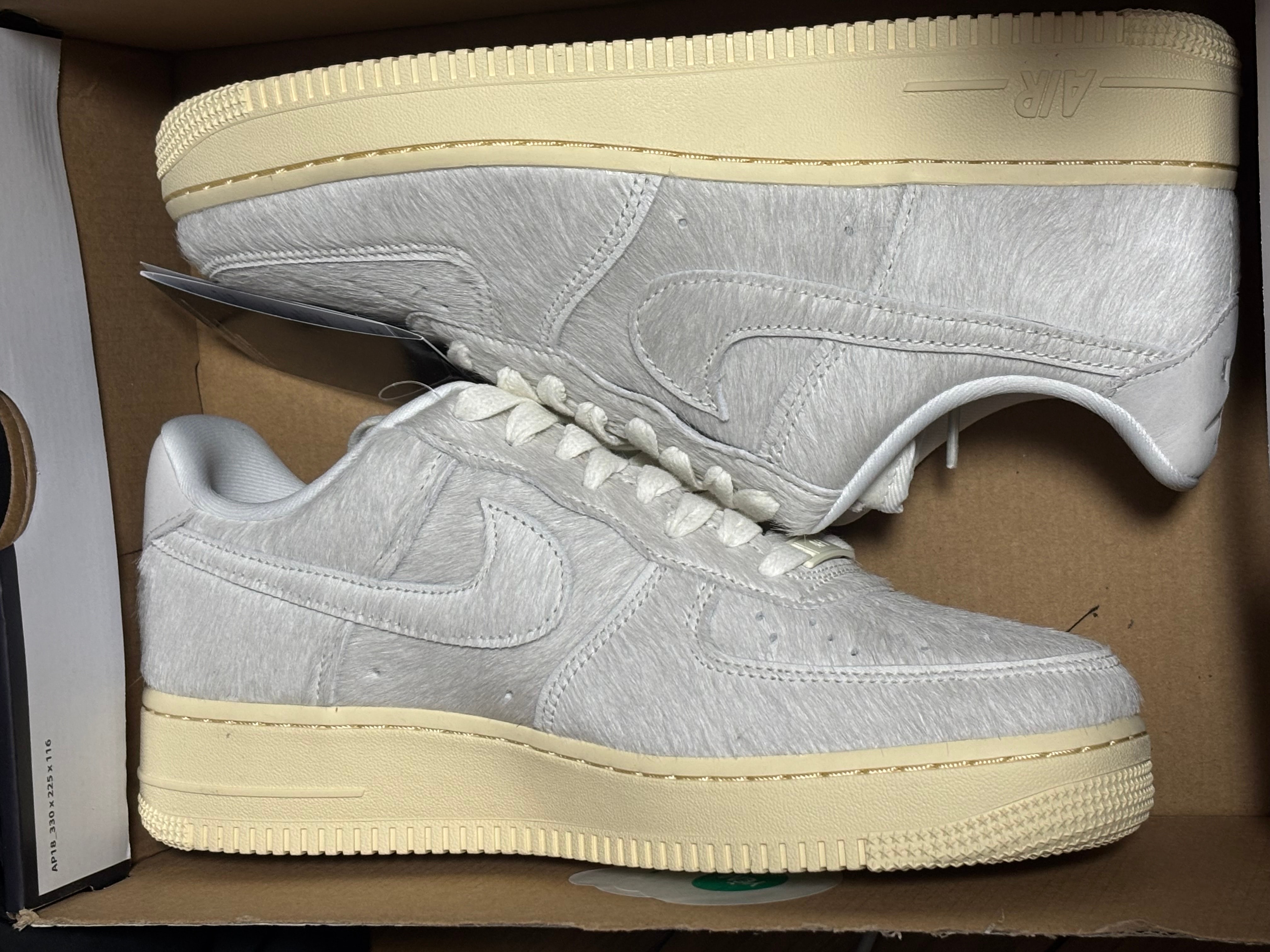 Nike Women's Air Force 1 Low "Pony Hair/Sail"