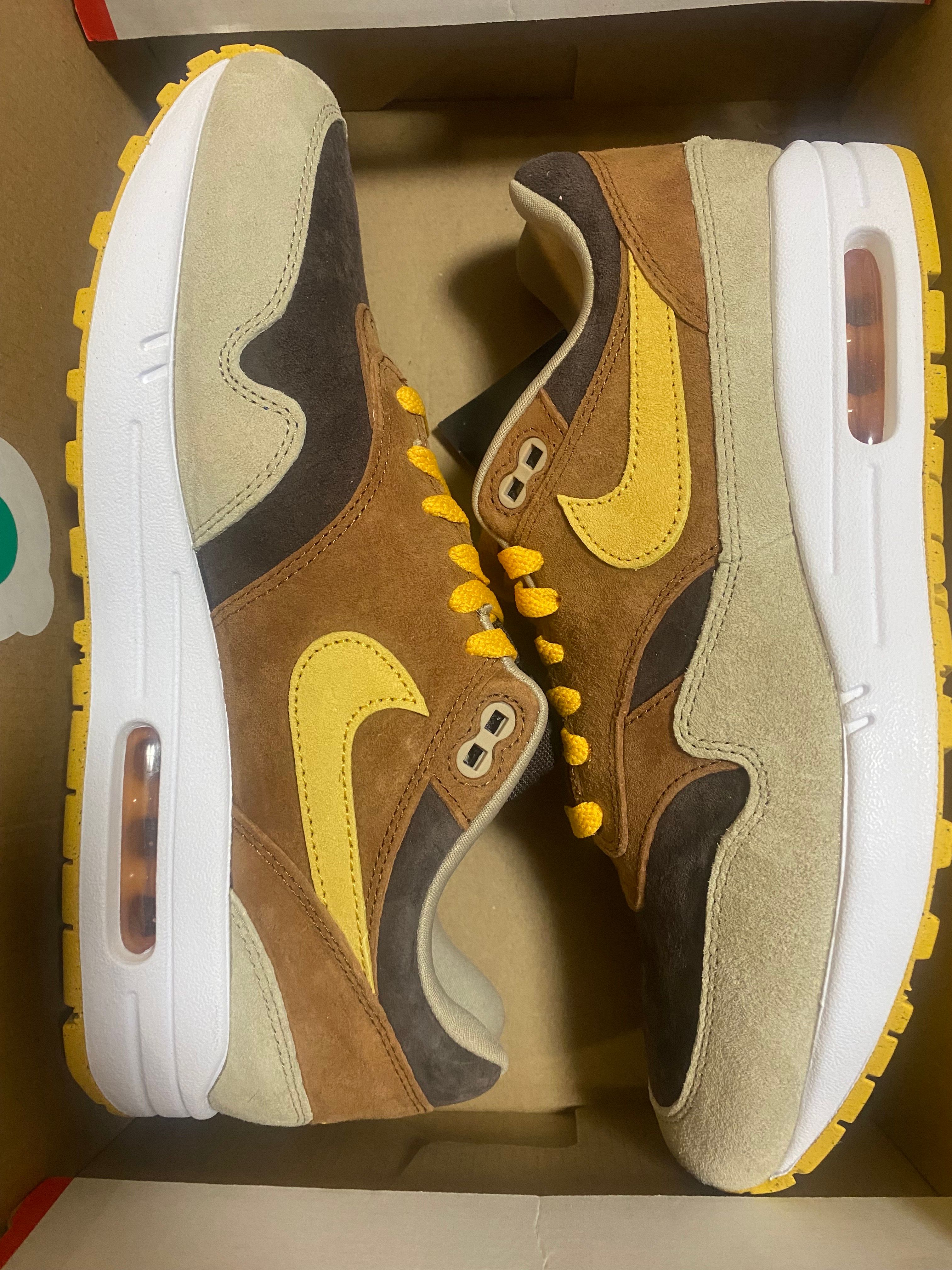 Nike Air Max 1 Duck Pack "Pecan and Yellow Ochre"