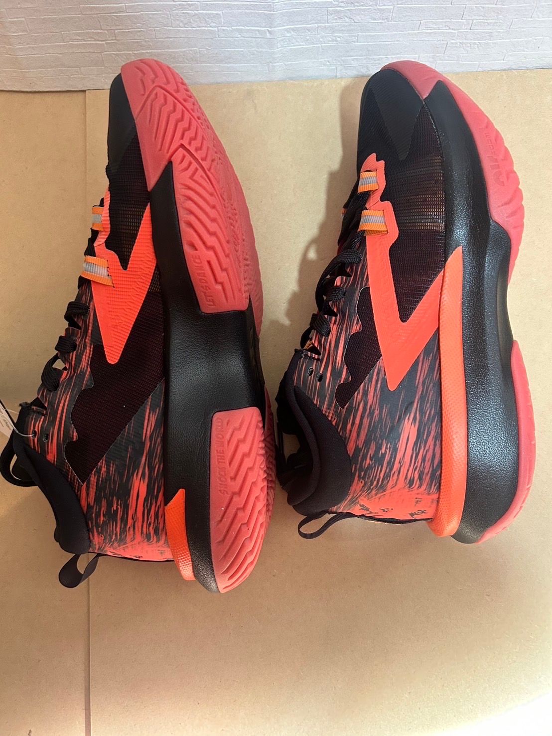 Naruto × Nike Jordan Zion 1 SP "Black and Alpha Orange"