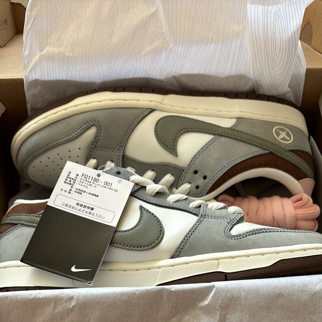 堀米 雄斗(Yuto Horigome) × Nike SB Dunk Low Pro QS "Wolf Grey"