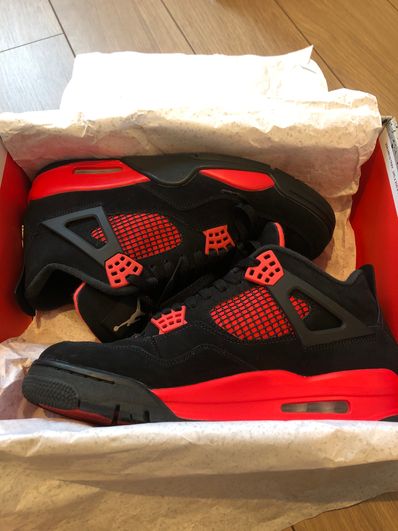 Nike Air Jordan 4 "Red Thunder/Crimson"