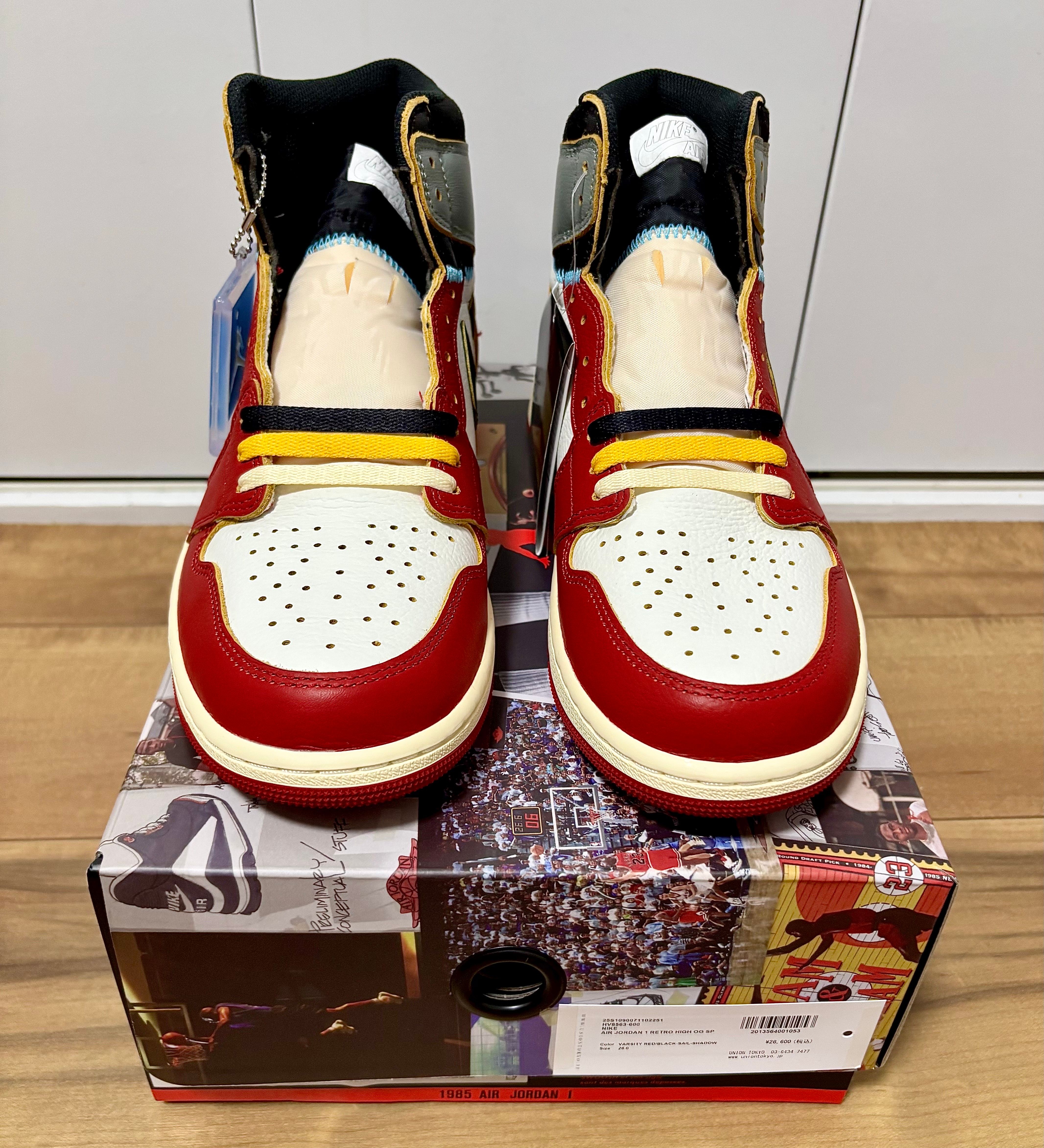 UNION × Nike Air Jordan 1 Retro High OG "Chicago/Shadow"