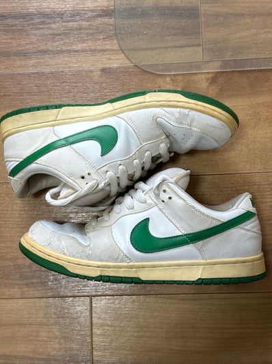 Nike SB Dunk Low Pro "White Classic Green"