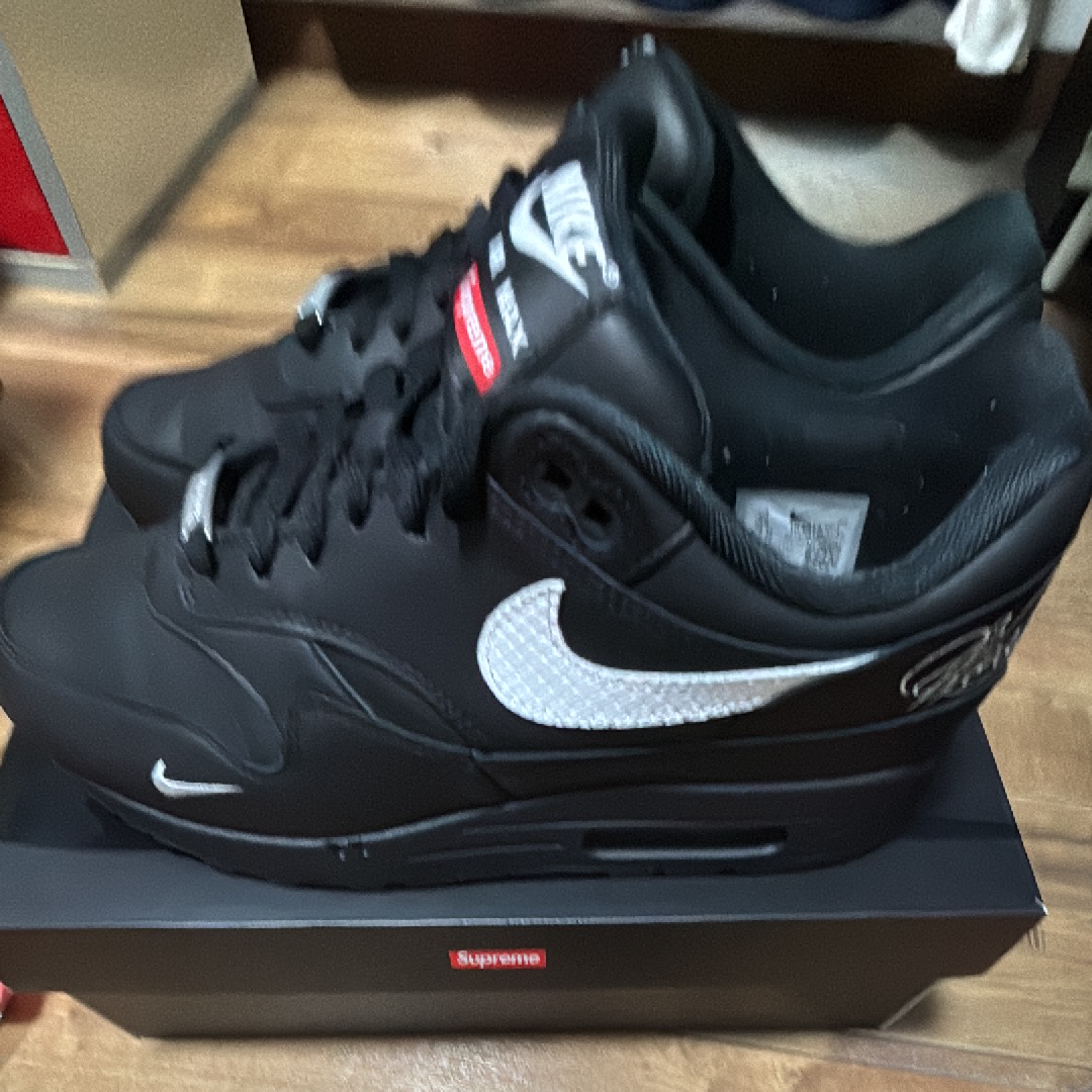 Supreme × Nike Air Max 1 '87 SP "Black" (25SS Week4)