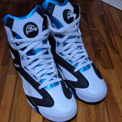 Reebok Shaq Attaq "Footwear White/Core Black/Azule"