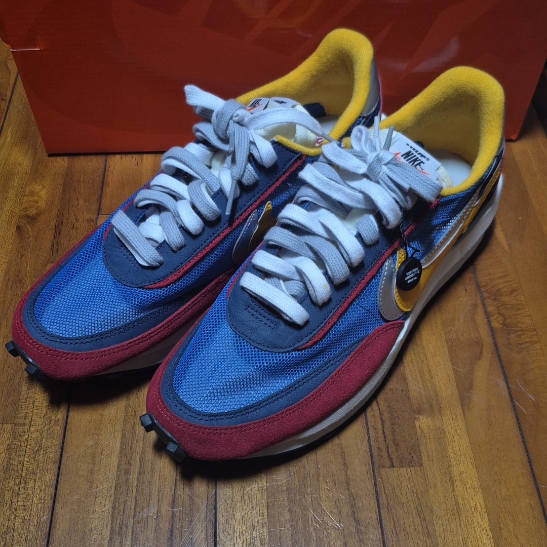 sacai × Nike LDV Waffle "Red/Blue"
