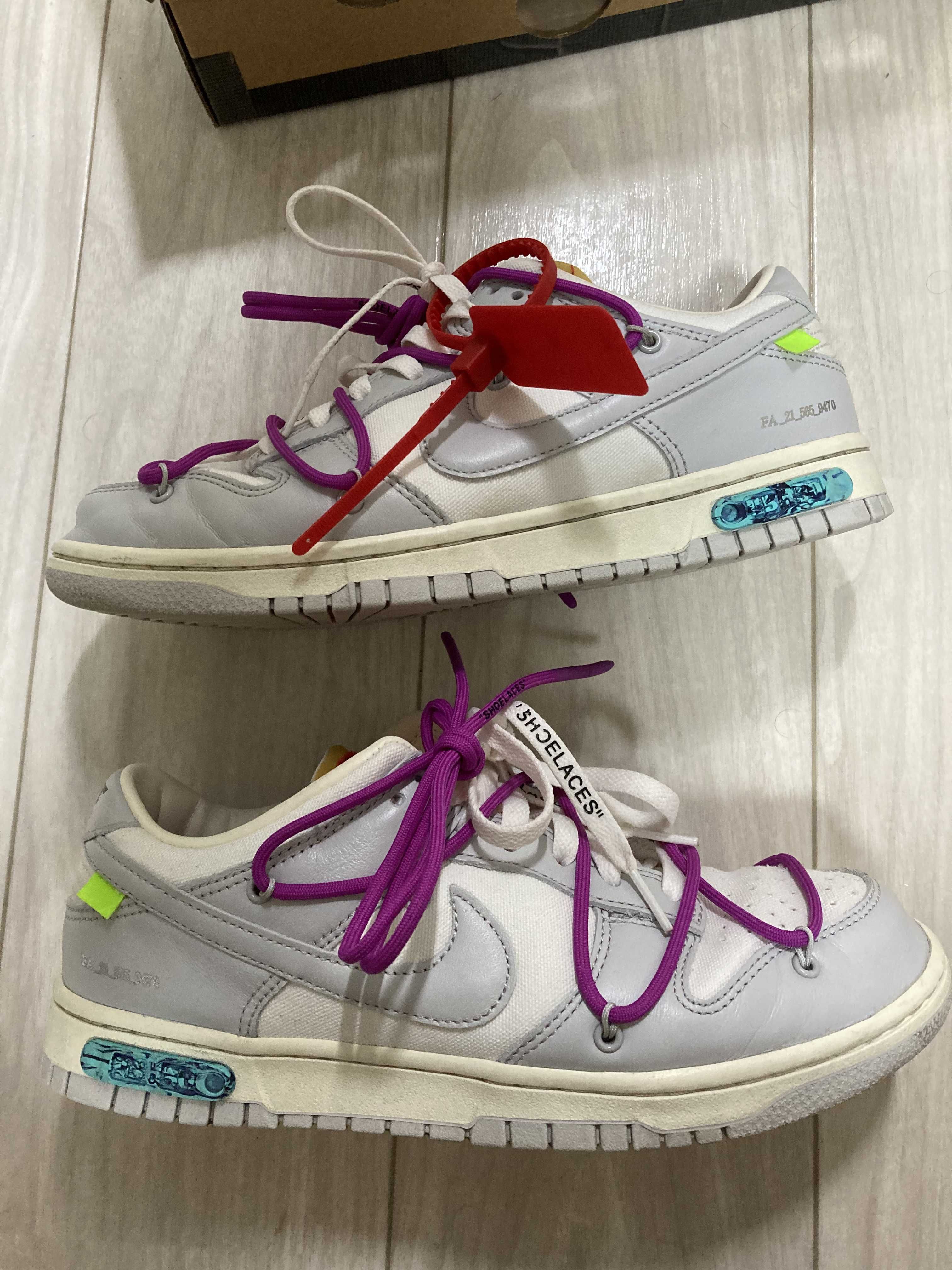 Off-White × Nike Dunk Low 1 of 50 "Lot.45"