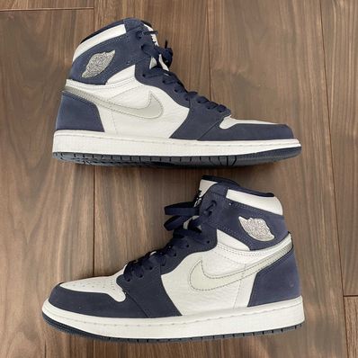 Nike Air Jordan 1 High OG CO.JP "White/Midnight Navy" (2020)(ブリーフケースなし)