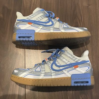 Off-White × Nike Air Rubber Dunk "White/University Blue"