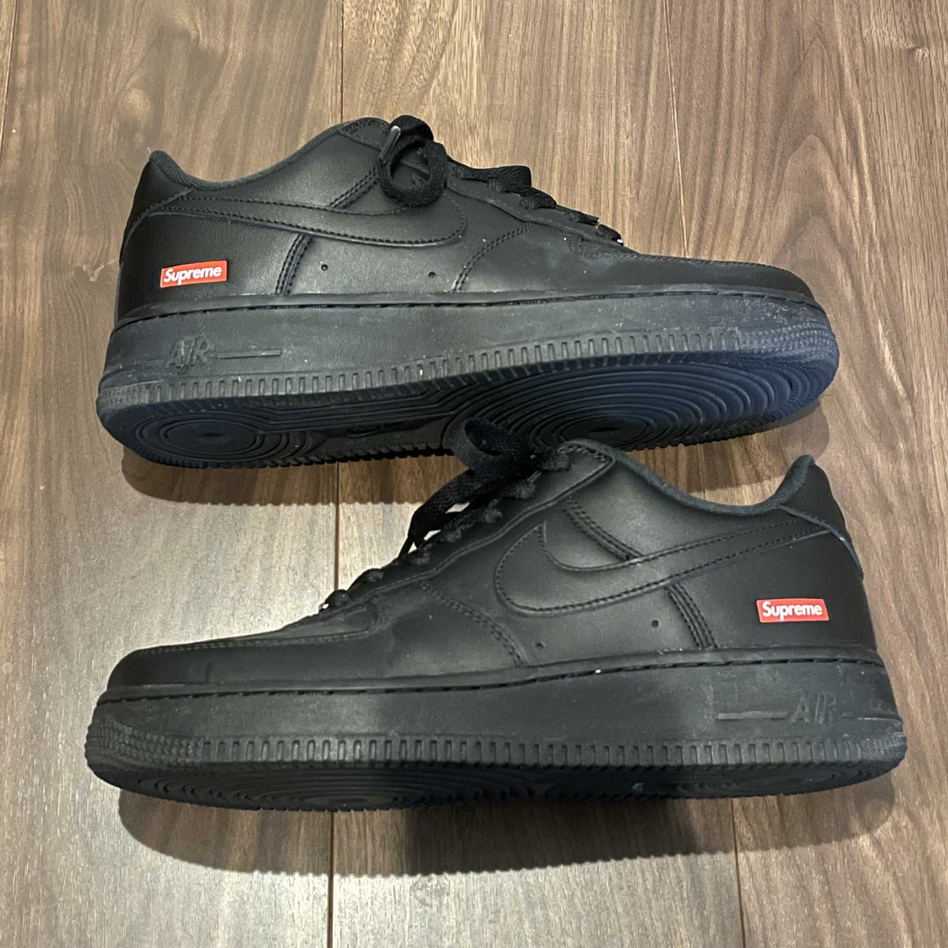 Supreme × Nike Air Force 1 Low "Black"