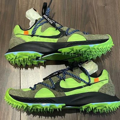 Off-White × Nike Women's Air Zoom Terra Kiger 5 "Green"