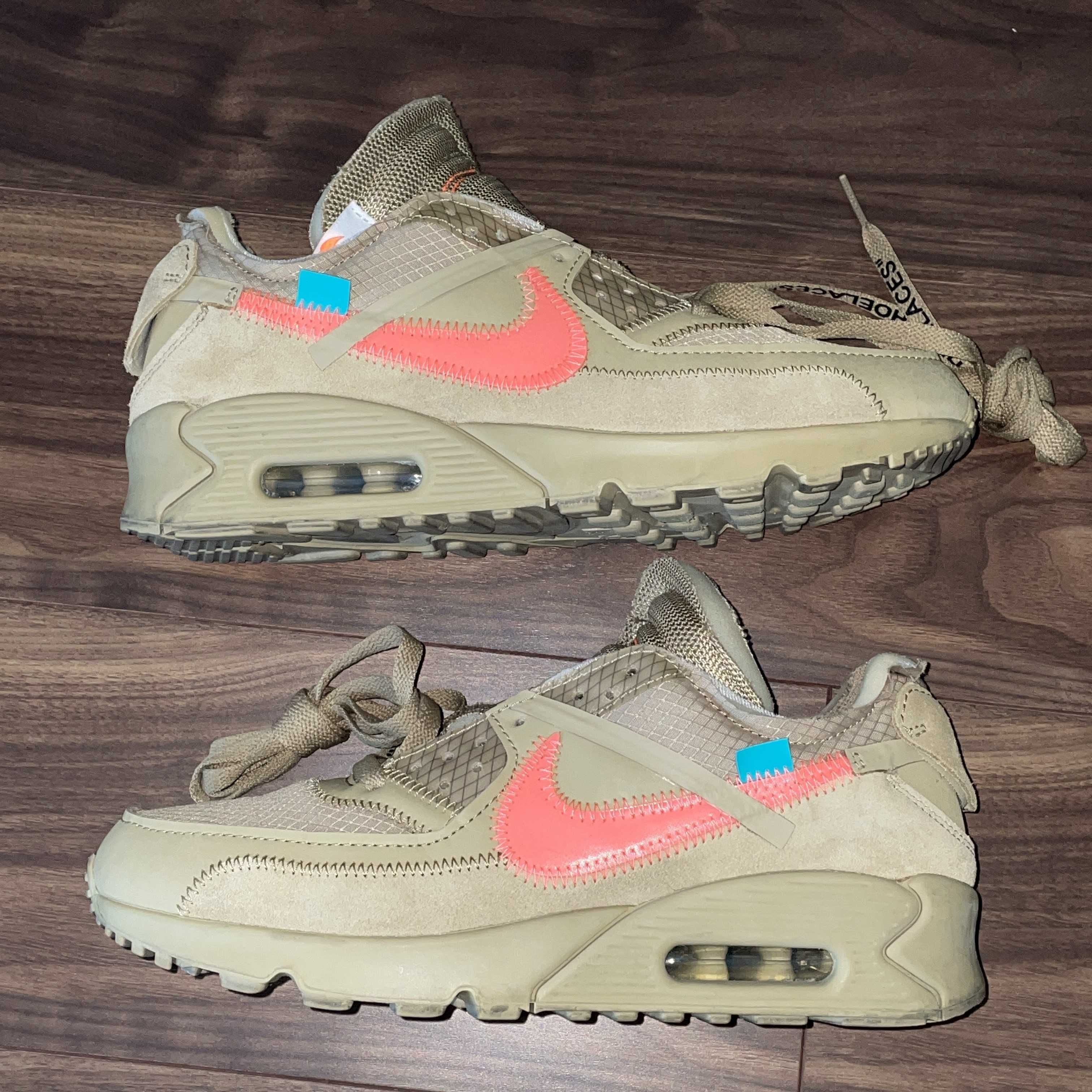 Off-White × Nike Air Max 90 "Desert Ore"