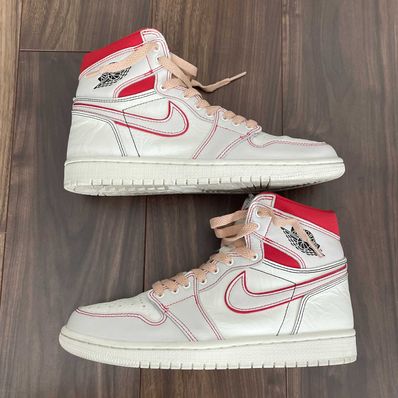 Nike Air Jordan 1 Retro High OG "Sail/University Red"
