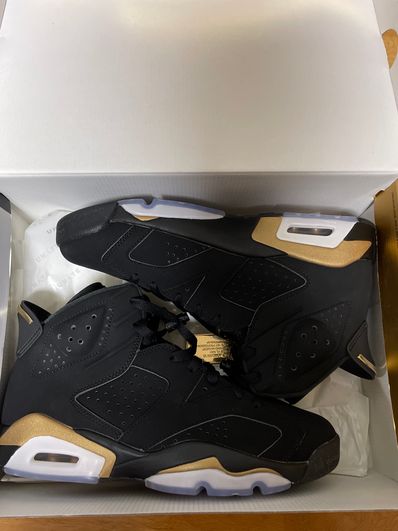 Nike Air Jordan 6 DMP "Black/Metallic Gold" (2020)