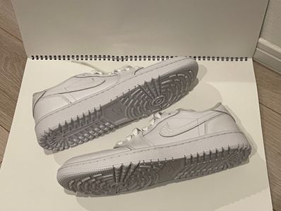 Nike Air Jordan 1 Low Golf "White Crocodile Skin"