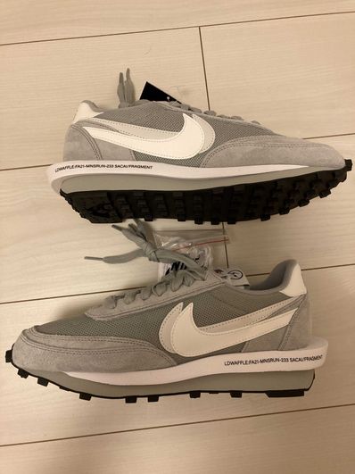 Fragment × sacai × Nike LD Waffle "Light Smoke Grey"