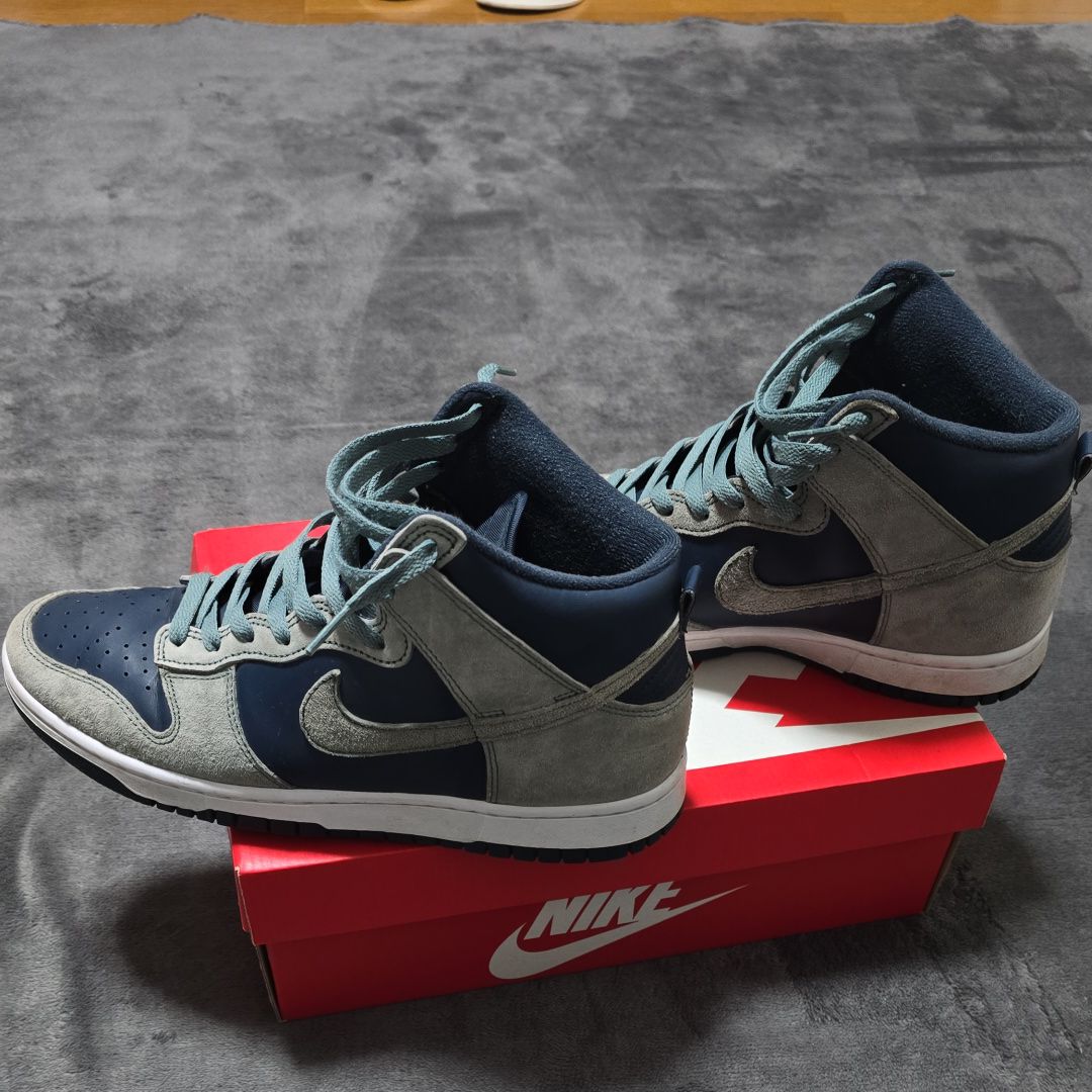 Nike Dunk High "Armory Navy and Mineral Slate"