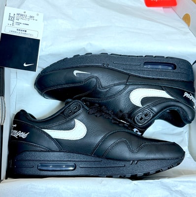 Supreme × Nike Air Max 1 '87 SP "Black" (25SS Week4)