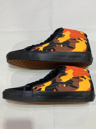 Supreme × Vans Sk8-Mid "Orange Camouflage" (120051181)