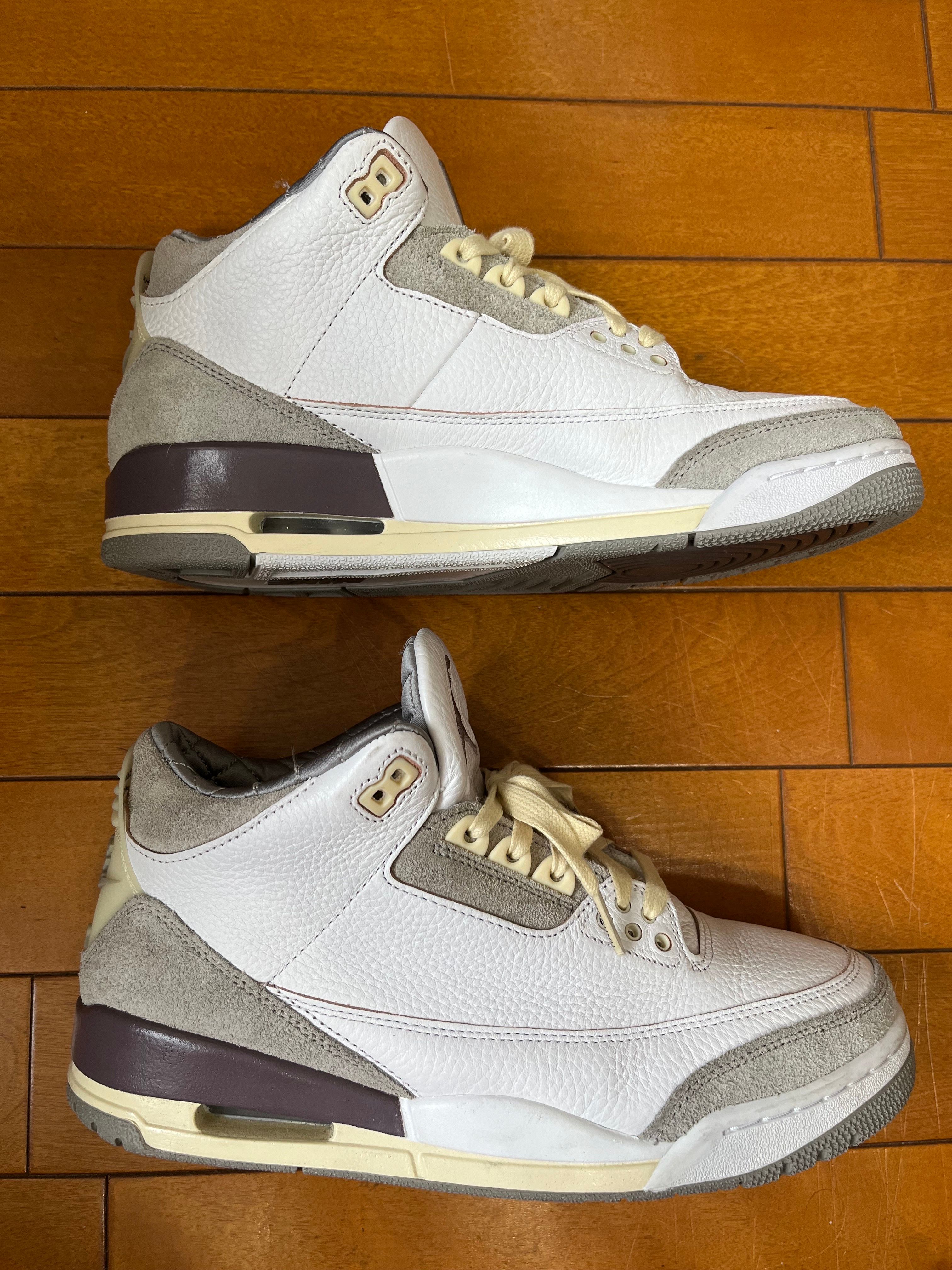 A Ma Maniere × Nike Women's Air Jordan 3 Retro SP "White/Medium Grey Violet Ore"