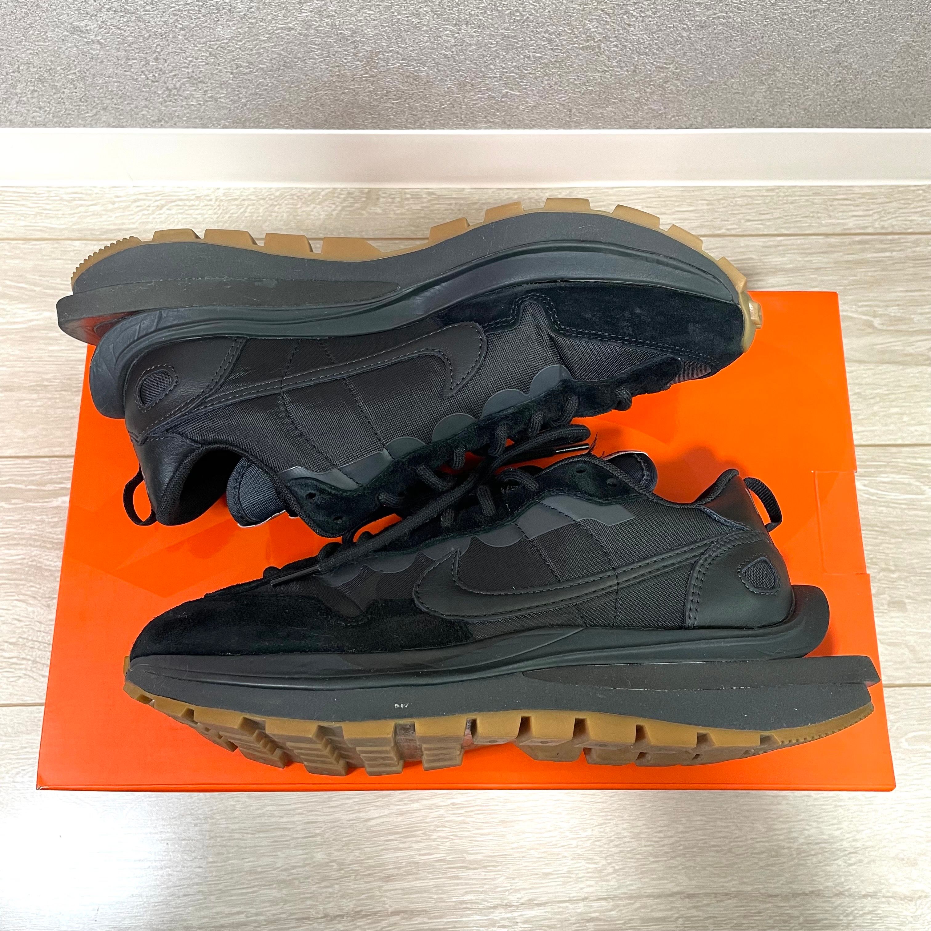 sacai × Nike VaporWaffle "Black Gum"