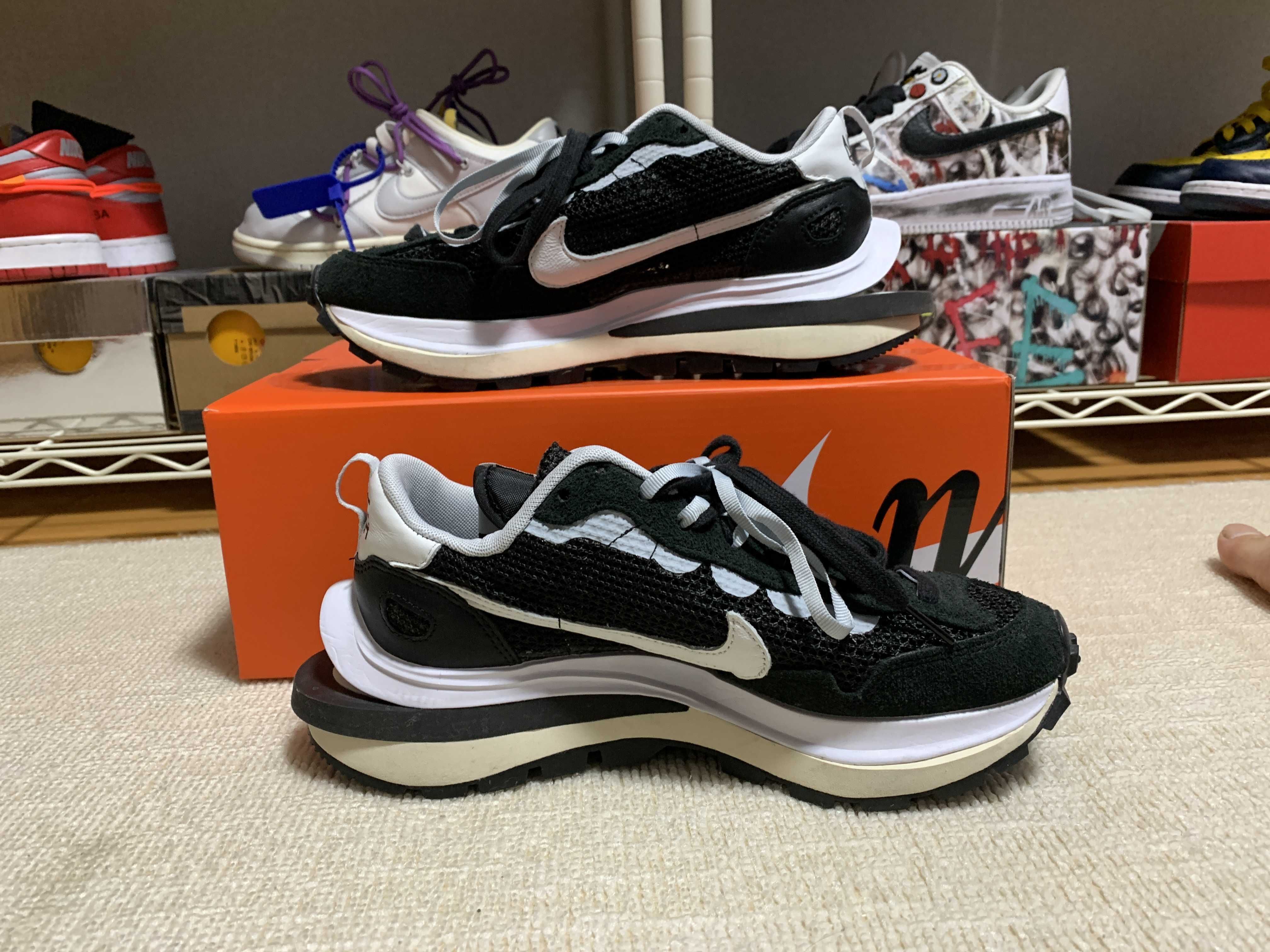 sacai × Nike Vapor Waffle "Black and White"