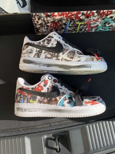 PEACEMINUSONE × Nike Air Force 1 Low "Para-noise/White/Black" / G-DRAGON