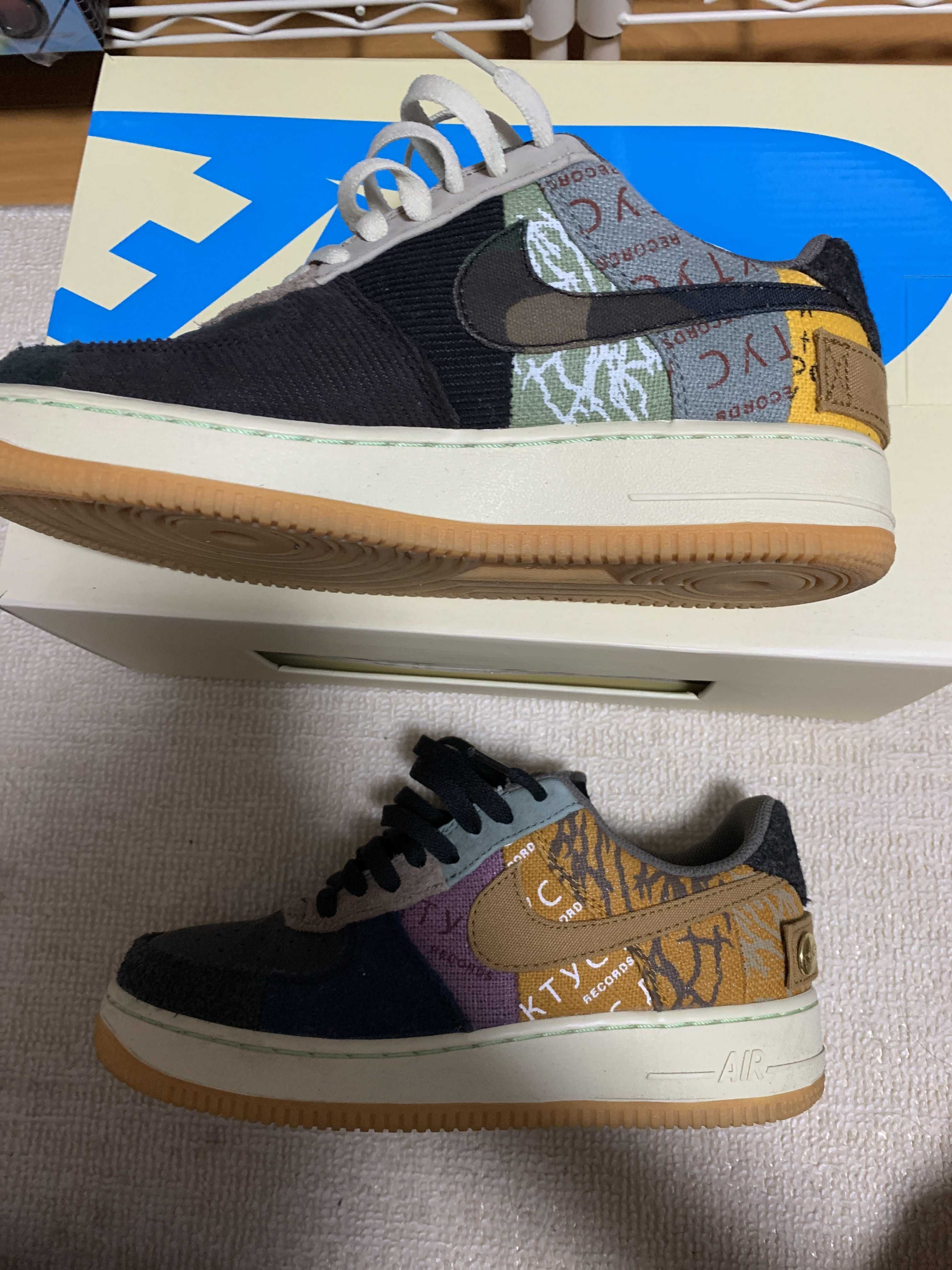 Travis Scott × Nike Air Force 1 Low Cactus Jack "Multi Color"