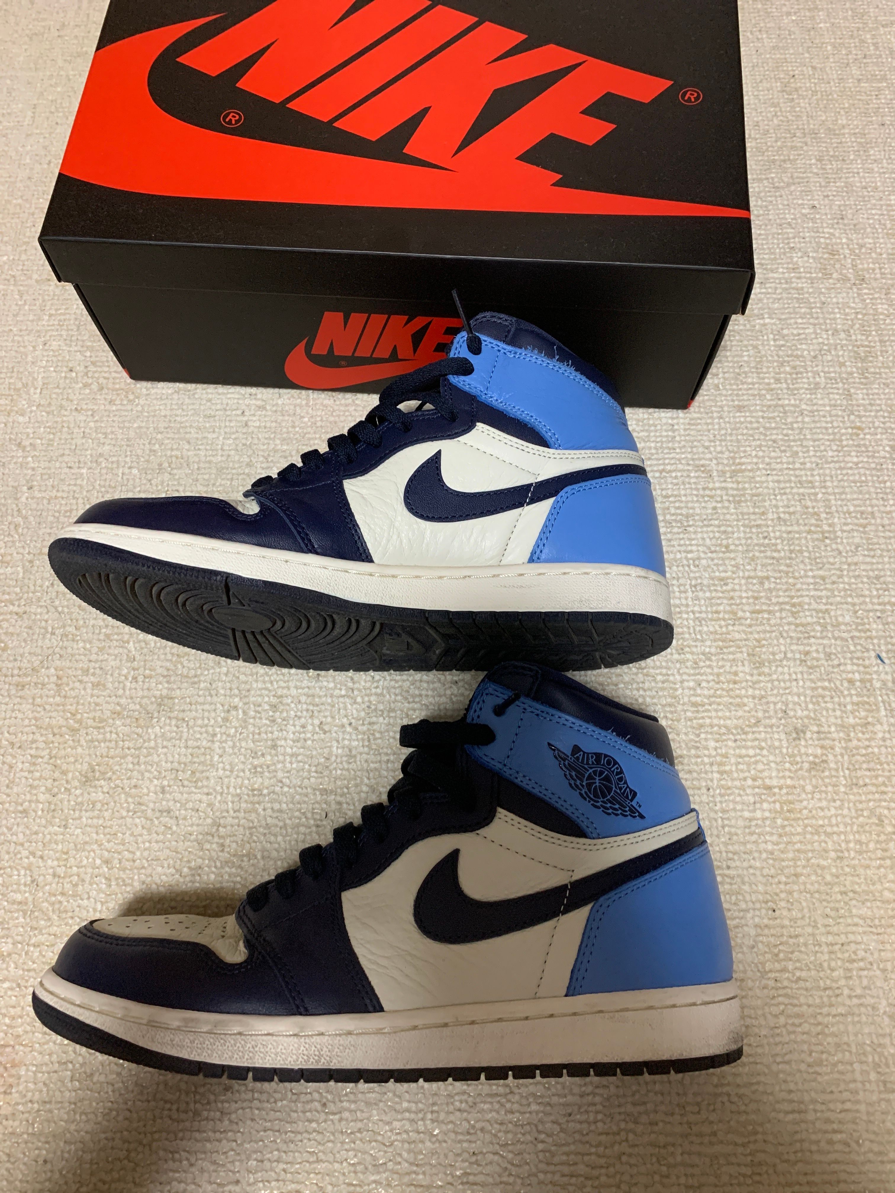Nike Air Jordan 1 Retro High OG "Obsidian/University Blue"