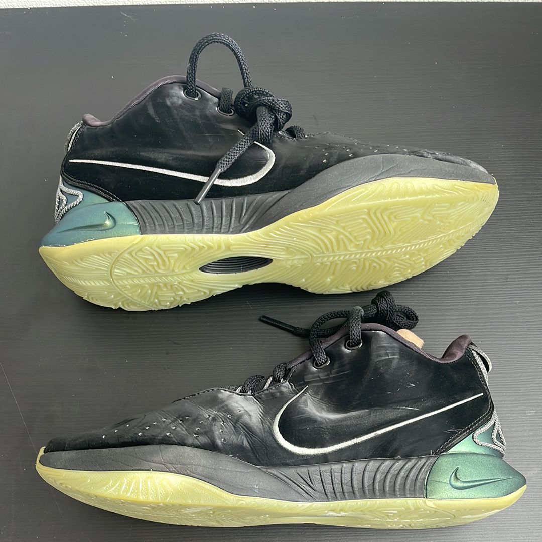 NIKE - Nike LeBron シューズ ホワイト/ブラック/グレー/イエロー 29cm The Kids' Exclusive Nike LeBron 21 All-Star Releases
