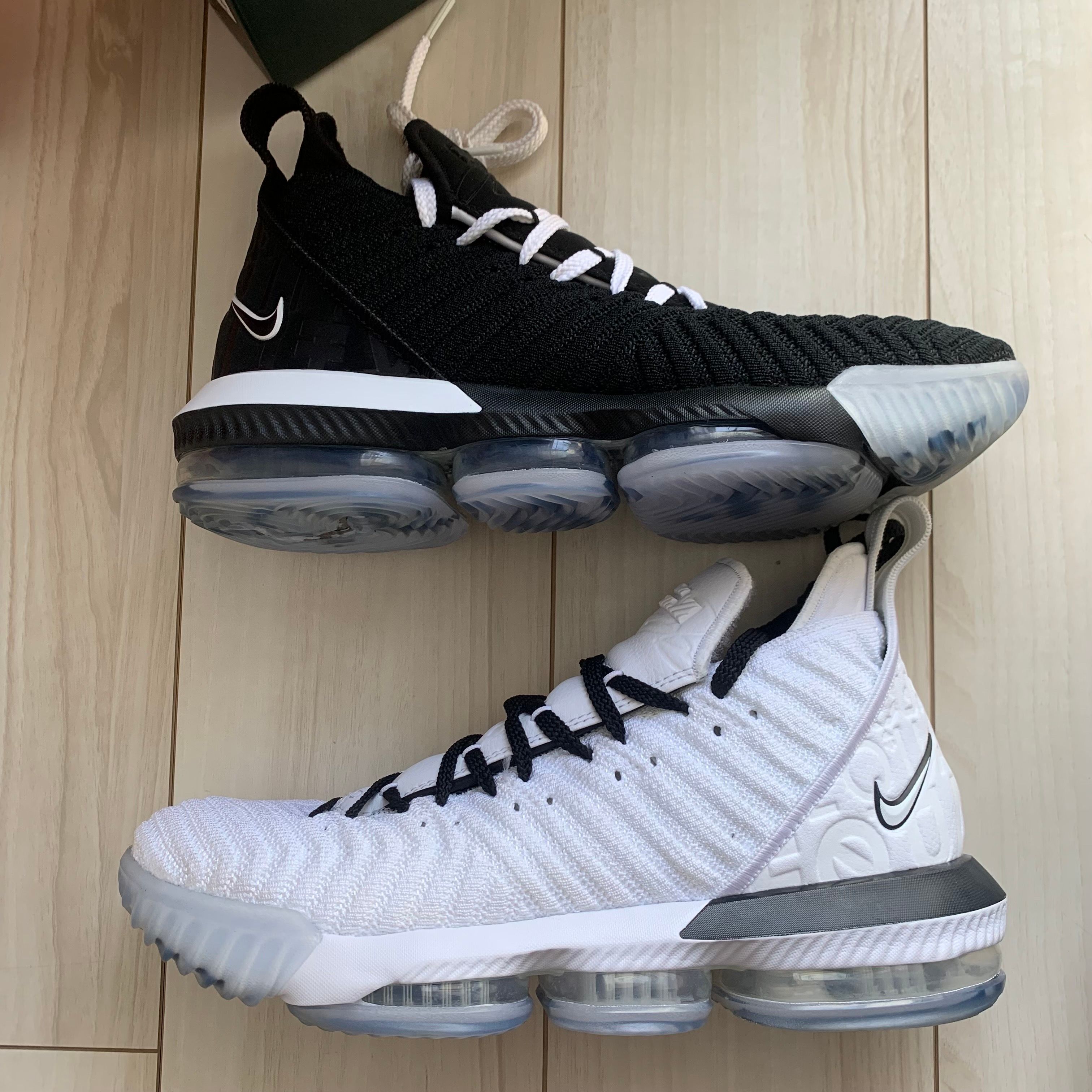 NIKE LEBRON 16 EQUALITY "BLACK WHITE"(2019)
