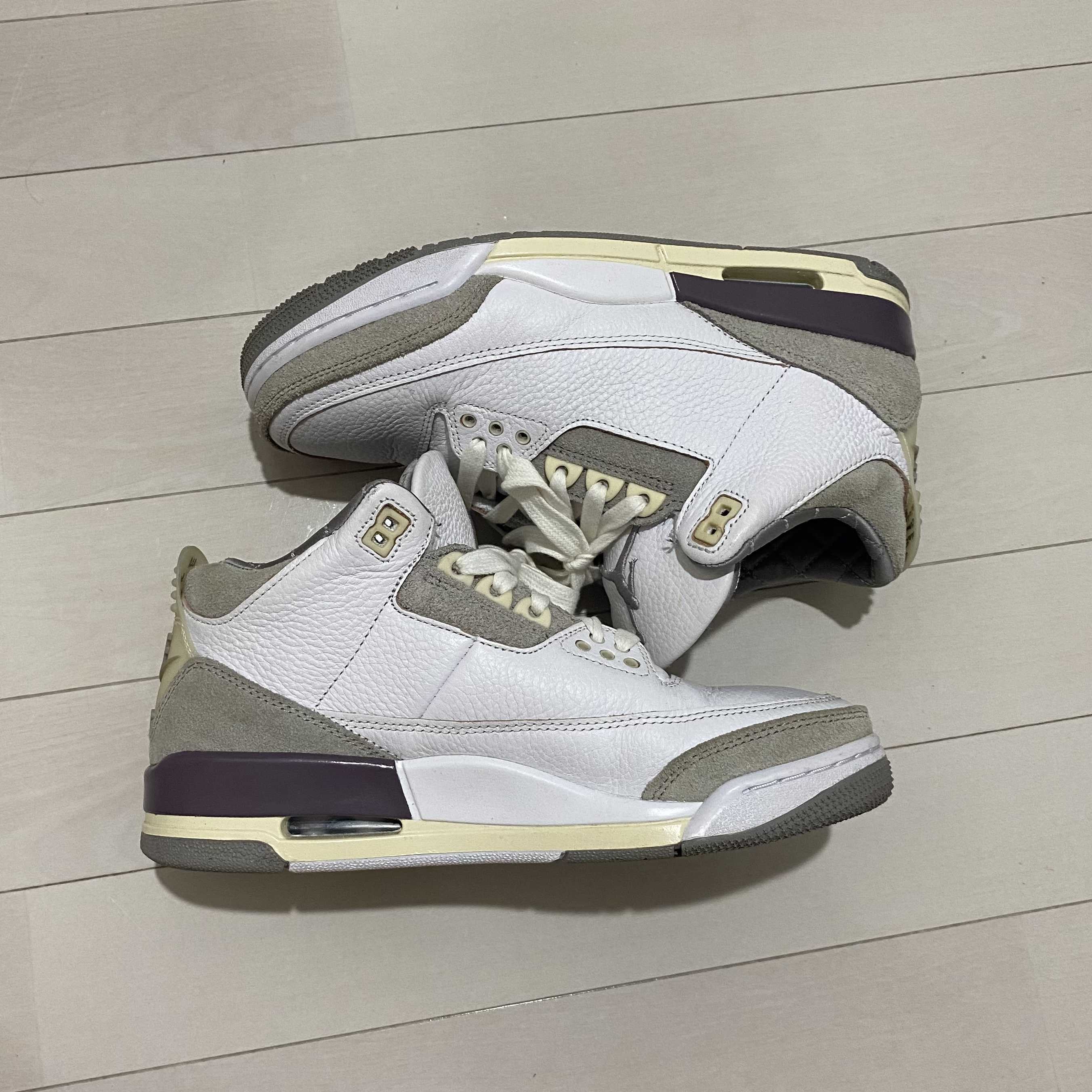A Ma Maniere × Nike Women's Air Jordan 3 Retro SP "White/Medium Grey Violet Ore"
