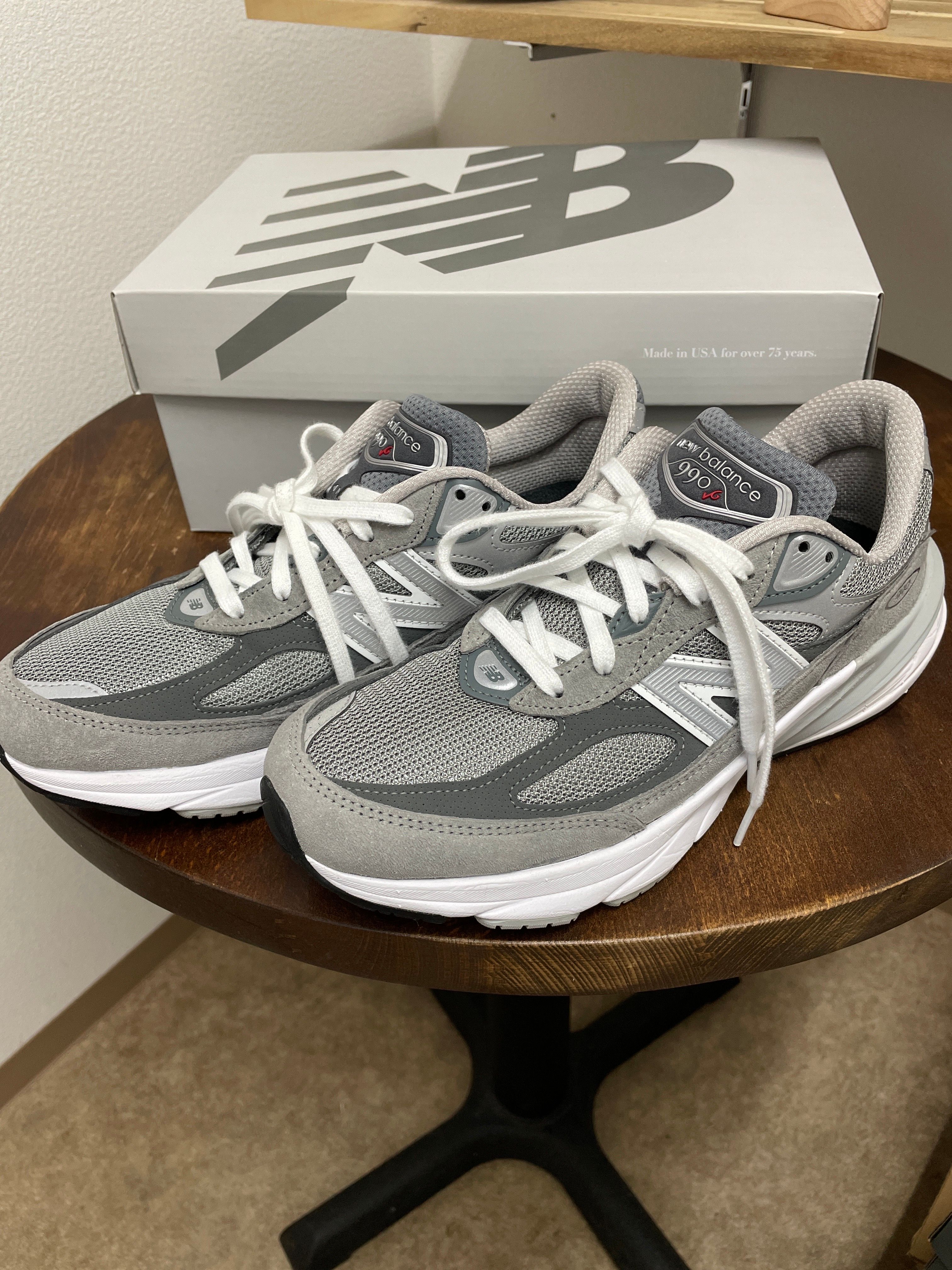 New Balance 990V6 "Gray" (Heel Logo NB)