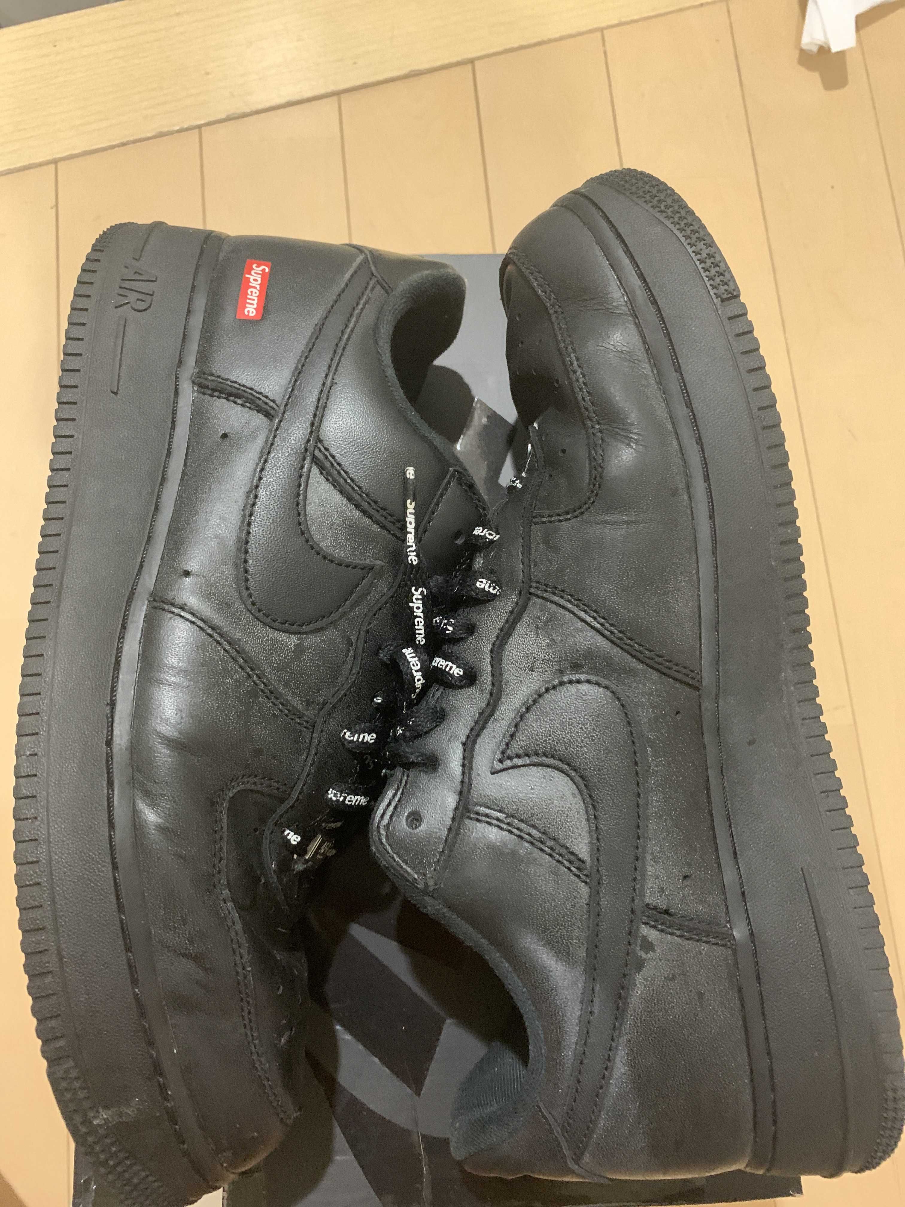 Supreme × Nike Air Force 1 Low "Black"