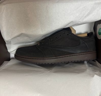 Travis Scott × Nike Air Jordan 1 Low OG SP "Velvet Brown and Dark Mocha"