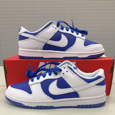 Nike Dunk Low Retro "Racer Blue and White"