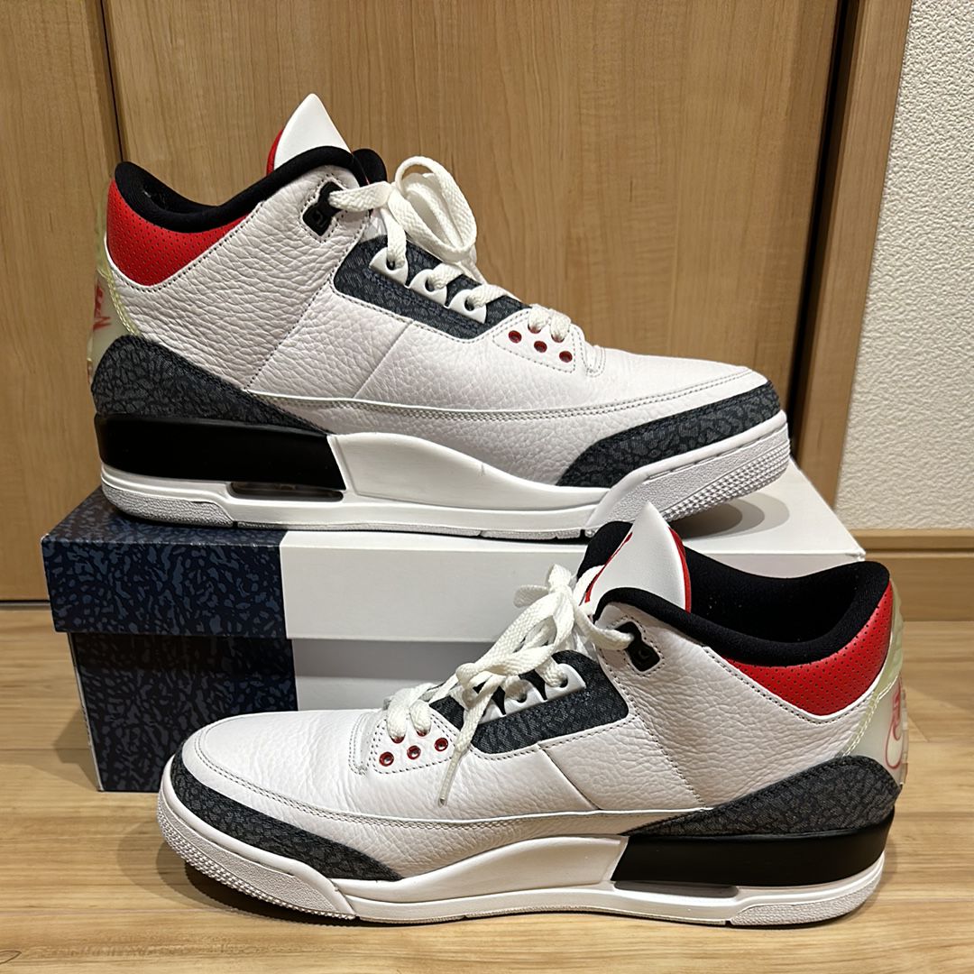 Nike Air Jordan 3 Retro SE-T CO JP "Fire Red Denim"