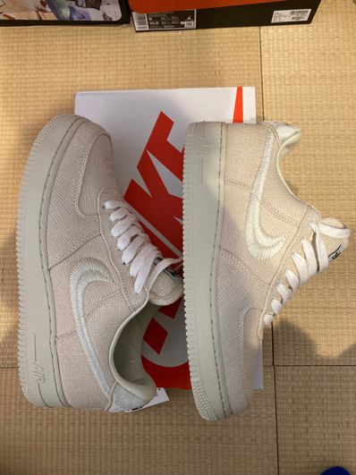 Stussy × Nike Air Force 1 Low "Fossil Stone"