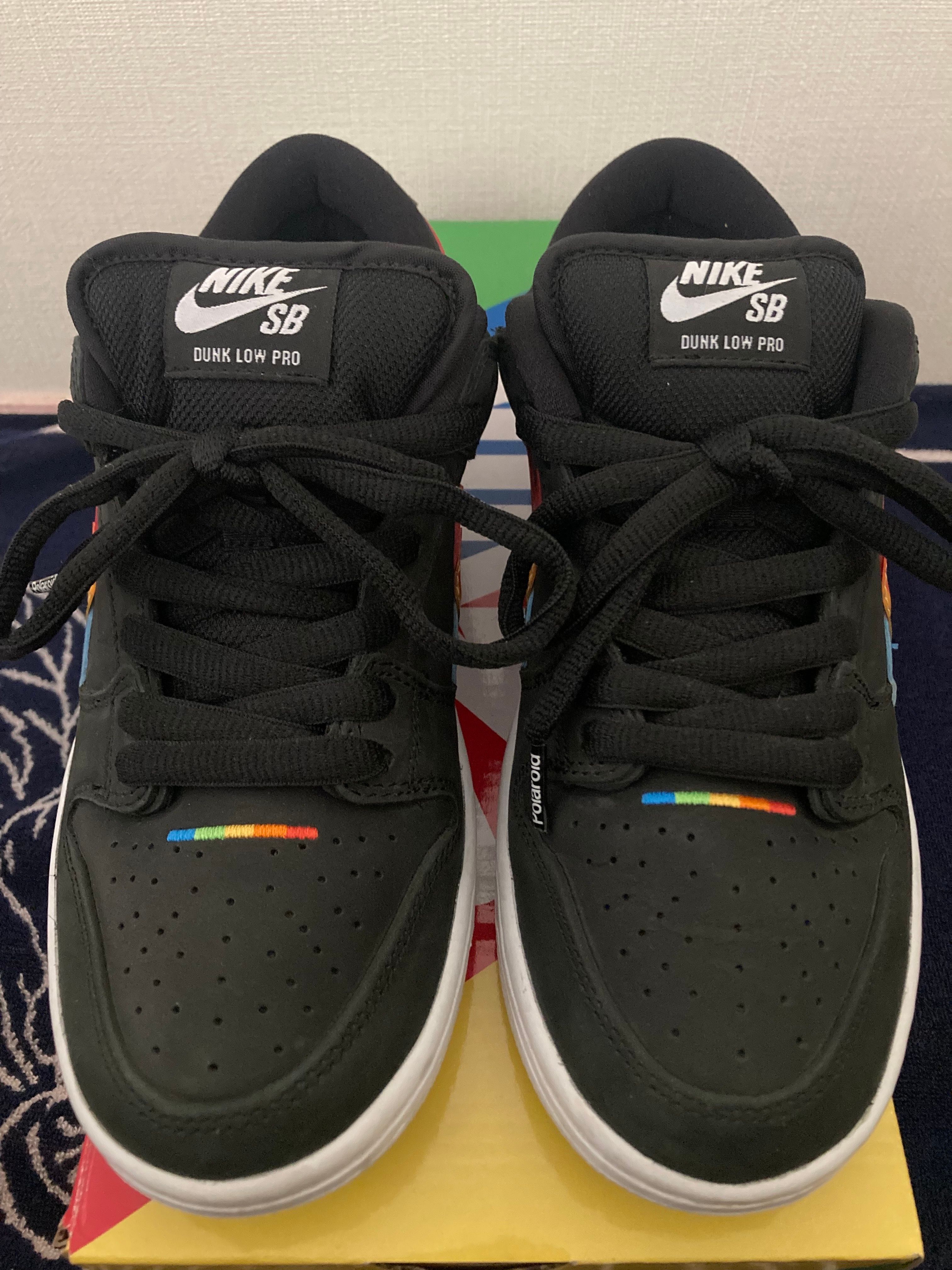 Polaroid × Nike SB Dunk Low Pro QS "Black/White"