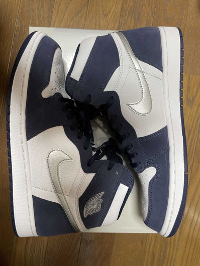 Nike Air Jordan 1 High OG CO.JP "White/Midnight Navy" (2020)(ブリーフケースなし)