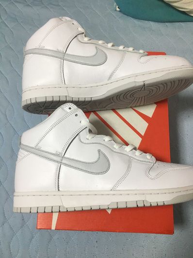 Nike Dunk High "Pure Platinum"