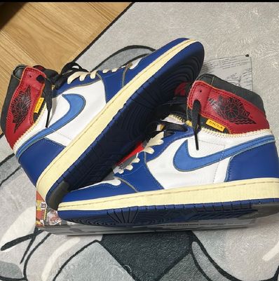 Union × Nike Air Jordan 1 Retro High OG NRG "Storm Blue/Varsity Red"