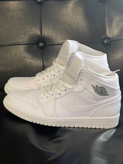 NIKE AIR JORDAN 1 MID WHITE COOL GREY (2014)