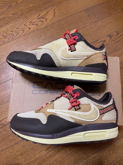 Travis Scott × Nike Air Max 1 "CACT.US Brown"