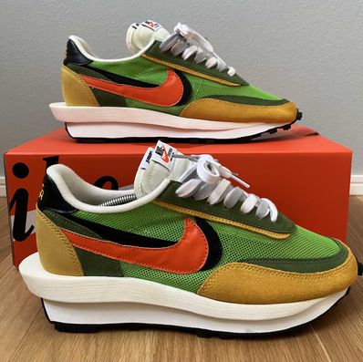 sacai × Nike LDV Waffle "Green"