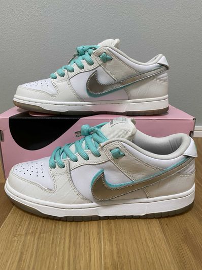 Diamond Supply Co. × Nike SB Dunk Low Pro "White"