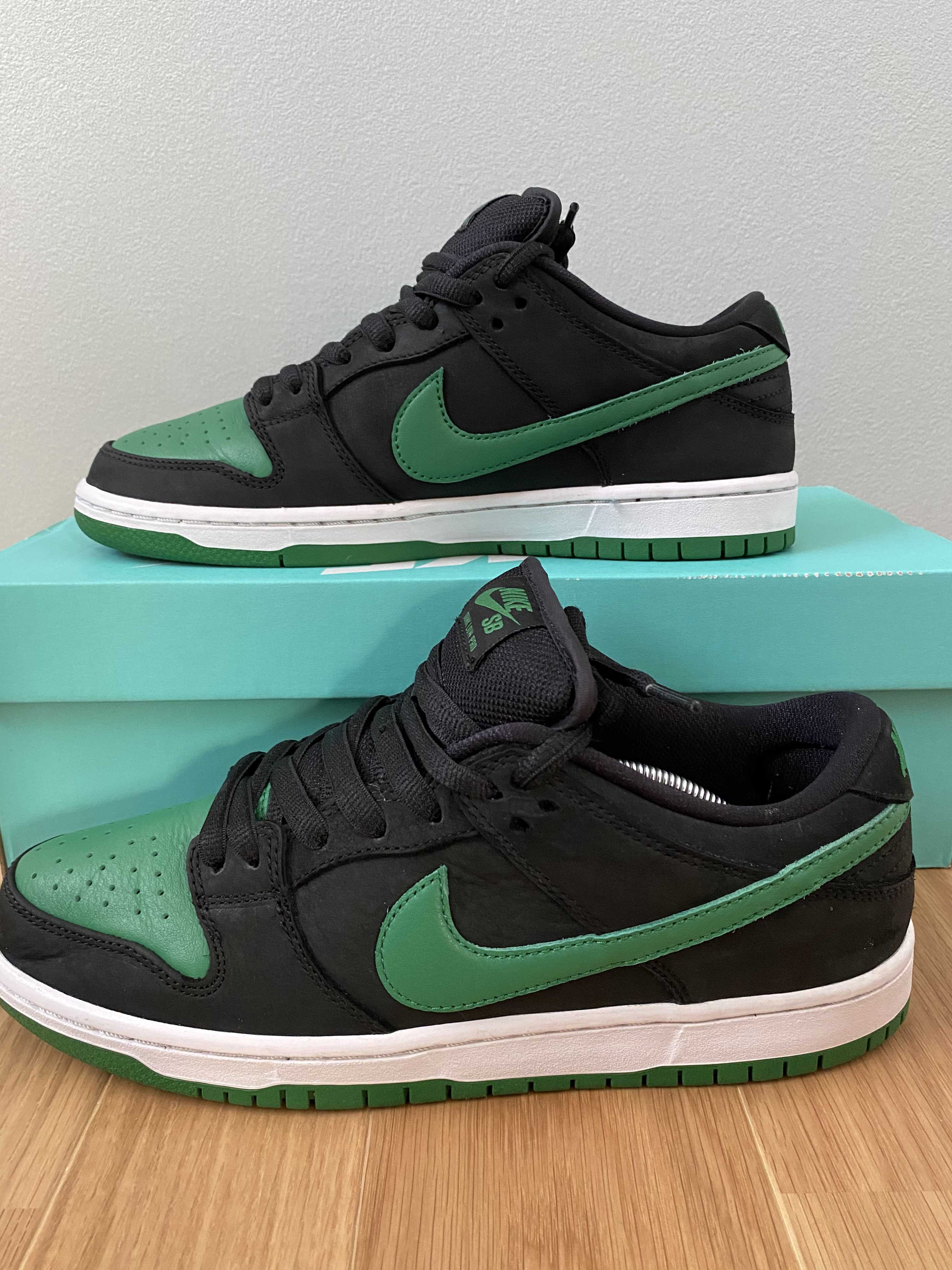 Nike SB Dunk Low PRO "Black/Pine Green"