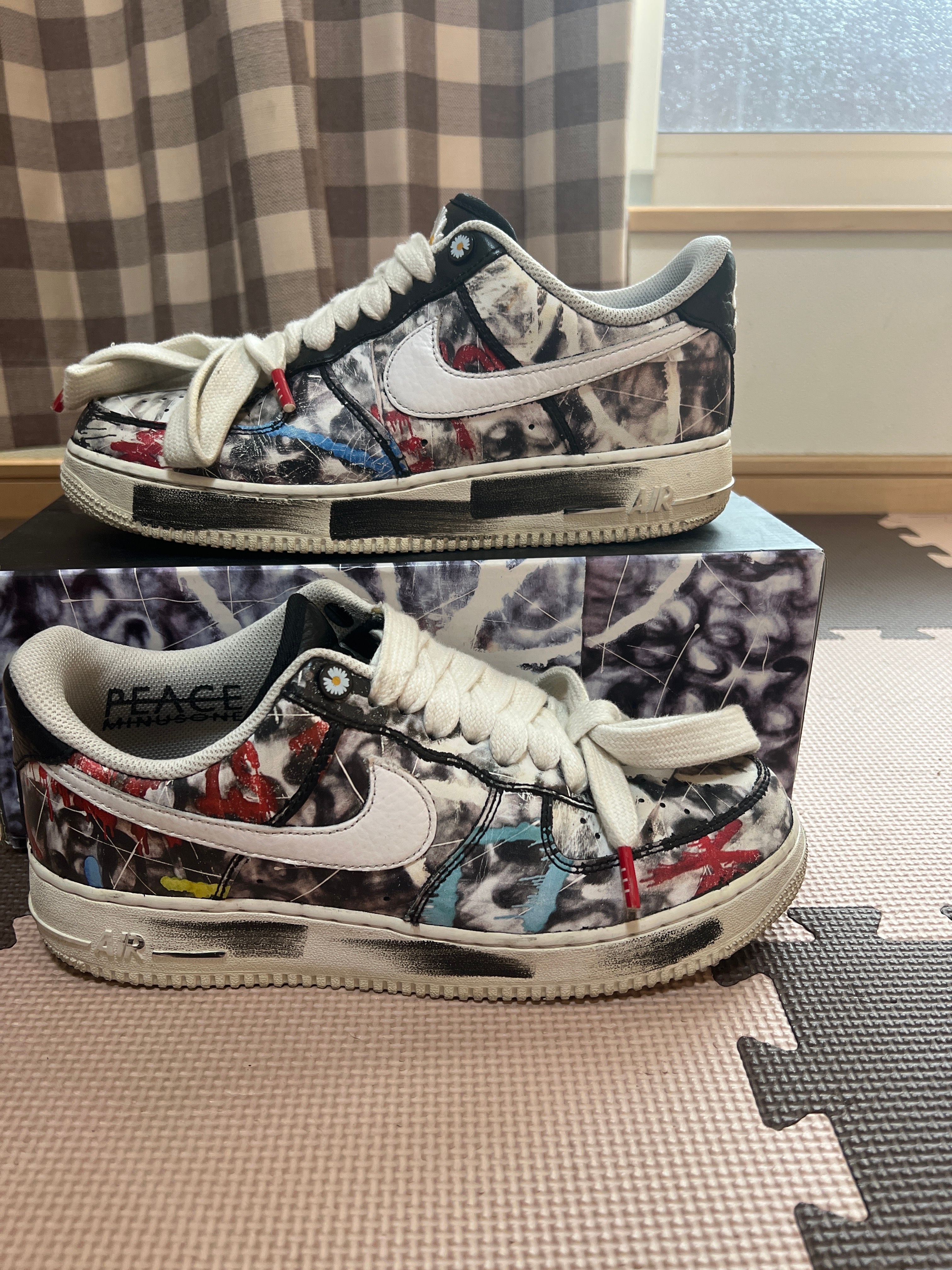 PEACEMINUSONE × Nike Air Force 1 Low Para Noise "Black" / G-DRAGON